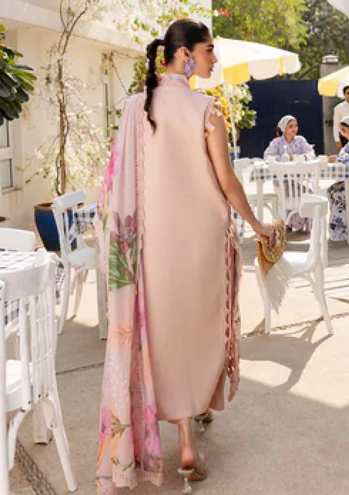 Parishay Lawn Chiken-Kari  Embroidered Three Piece PR-252
