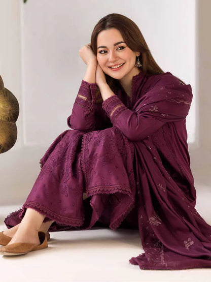 Sobia Nazir Luxury Embroidered Dahank Three Piece Collection SB-055