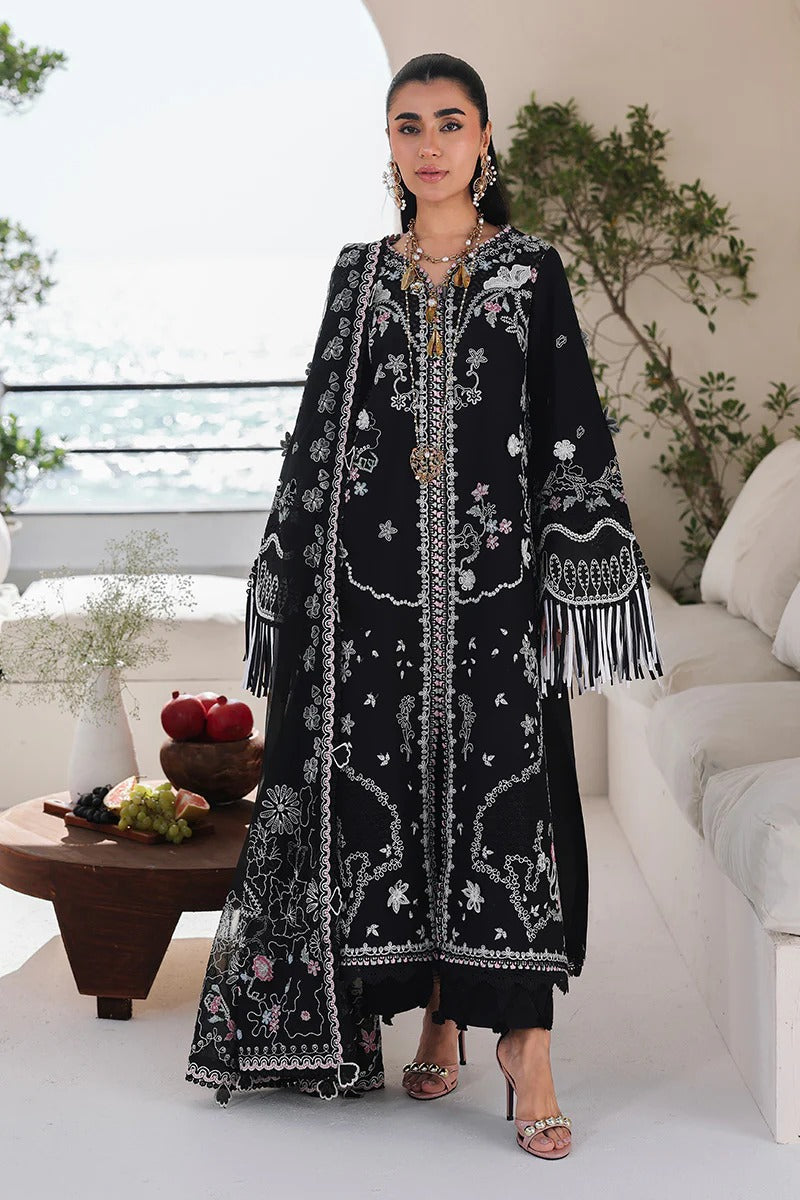 Qalamkar Embroidered lawn Three Piece QL-309