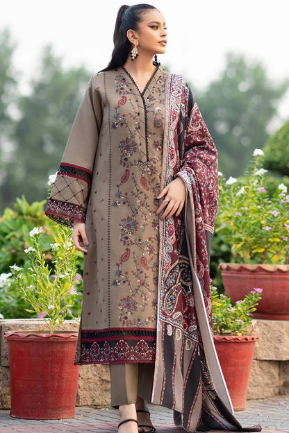 BI-01 Embroidered Lawn 3pc