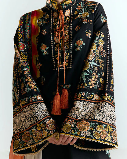 Hussain Rahar Embroidered lawn Three Piece HR-01