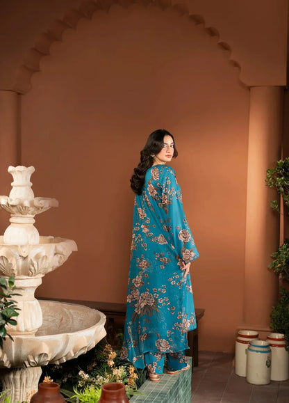 ZC-156 Printed Airjet Shamoz Silk Three Piece