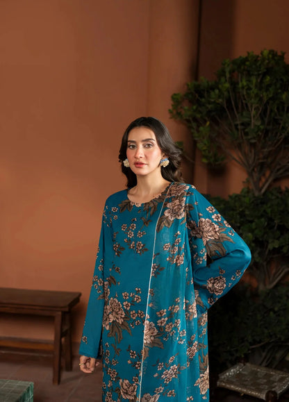 ZC-156 Printed Airjet Shamoz Silk Three Piece