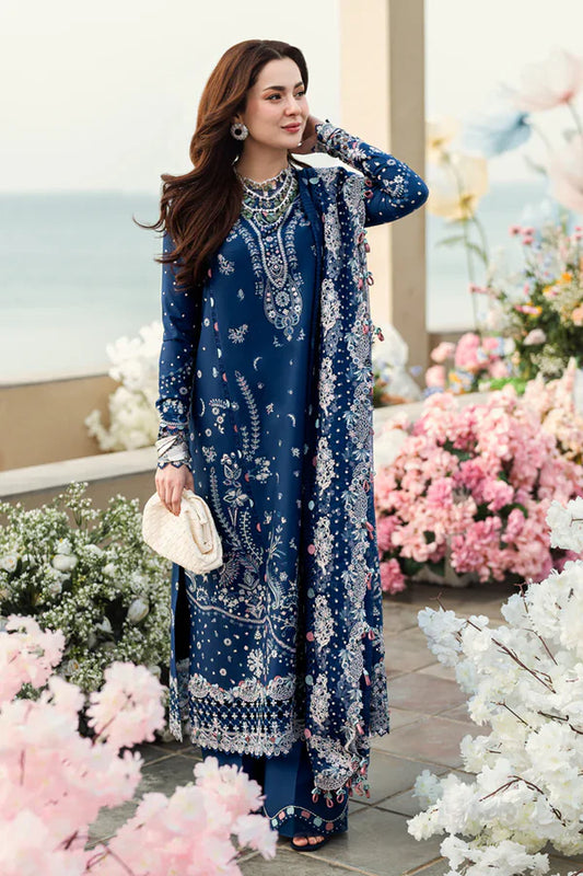 Qalamkar Sahil Kinare Luxury Embroidered Dahank Collection QL-1097
