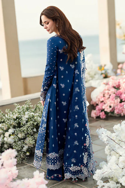 Qalamkar Sahil Kinare Luxury Embroidered Dahank Collection QL-1097