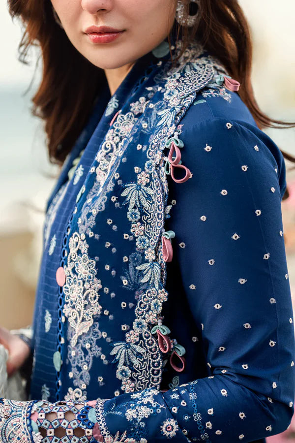 Qalamkar Sahil Kinare Luxury Embroidered Dahank Collection QL-1097