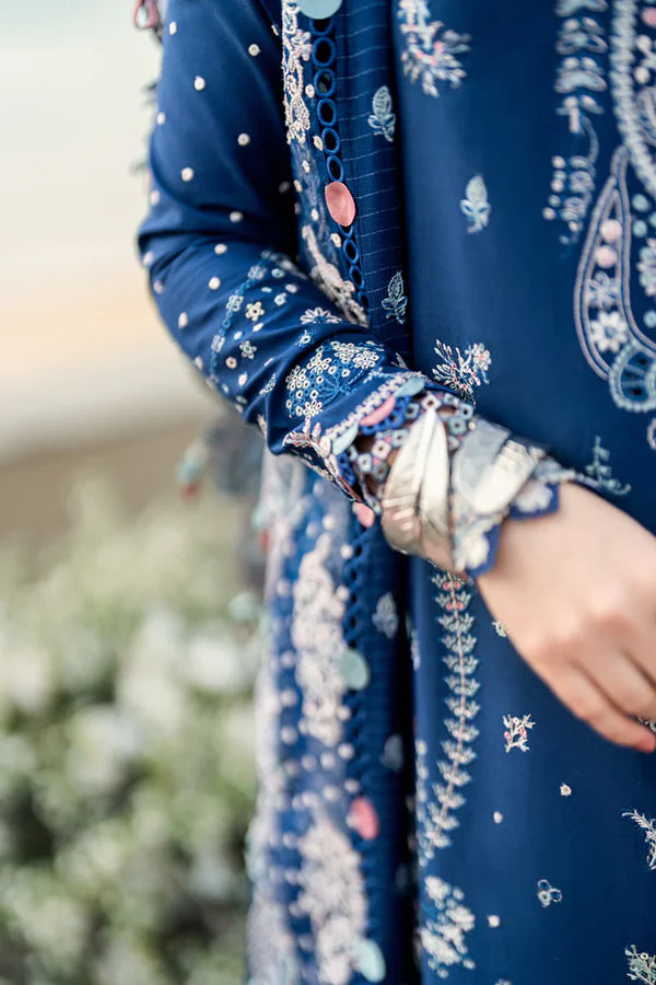Qalamkar Sahil Kinare Luxury Embroidered Dahank Collection QL-1097