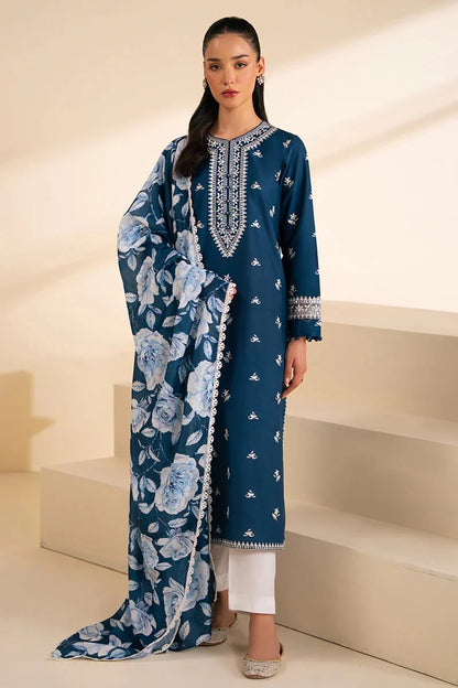 sapphire Embroidered lawn Three Piece SP-D 18