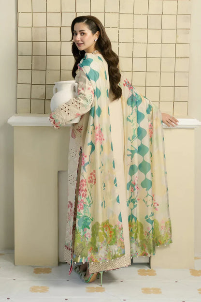 Maryam N Maria Embroidered lawn Three Piece MNM-363