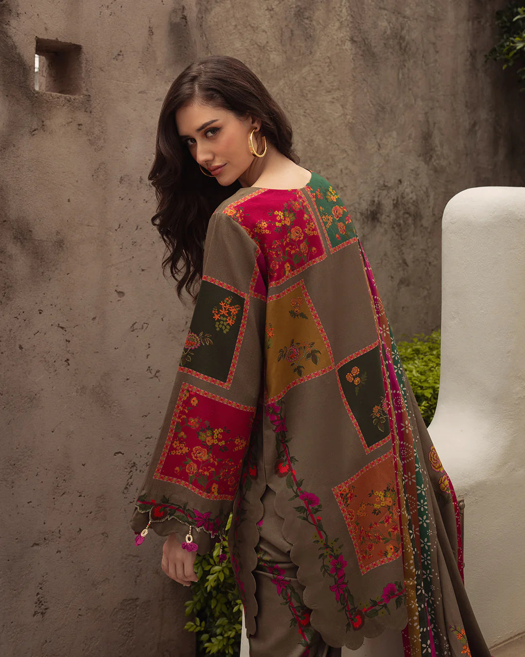 Baroque D-2115 Printed three piece