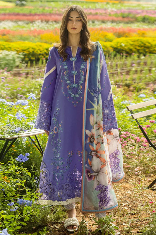 Mushq Dahank Embroiderd Three Piece MQ-33