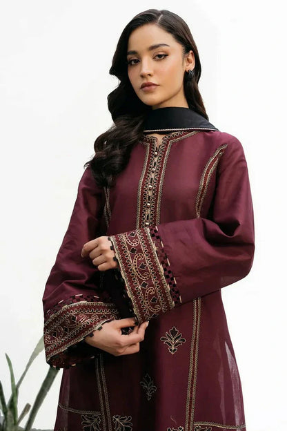 Jazmin Lawn Embroidered Three Piece JZ-112
