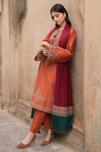 JAZMIN Embroidered lawn Three Piece jz-105