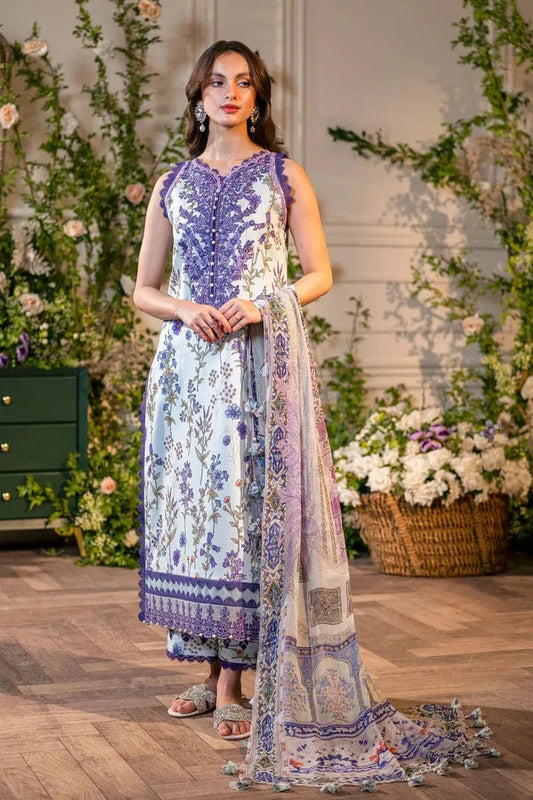 JD-600 Printed Lawn 3pc