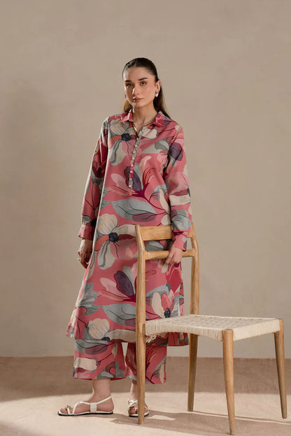 ZC-730 Printed Airjet Viscous Silk two Piece