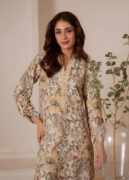 ZC-731 Printed Airjet Viscous Silk two Piece