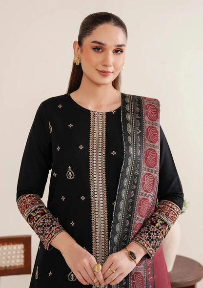 Garnet Embroidered lawn Three Piece Bakhtawar