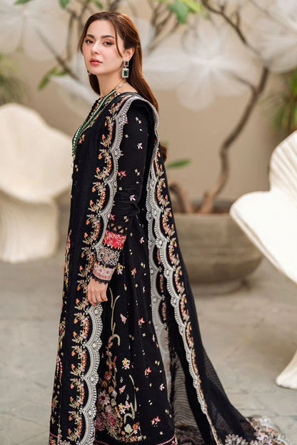 Qalamkar Embroidered Lawn Suits Unstitched 3 Piece QLM25SL FK-15 Hannah - Summer Collection