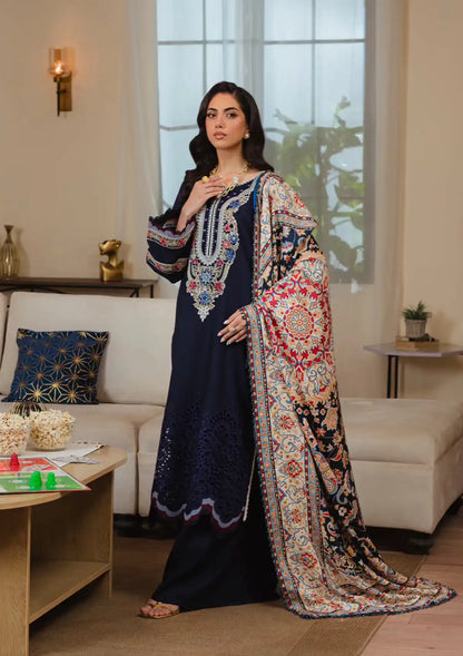 Baroque - 3PC Lawn Embroidered Suit - GKA7127
