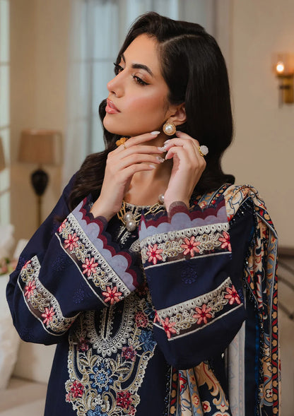 Baroque - 3PC Lawn Embroidered Suit - GKA7127