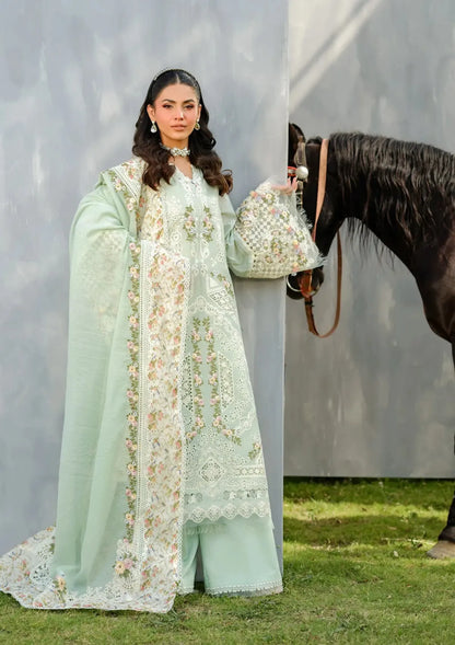 Elaf Lawn Chikenk-Kari Embroidered Three Piece EL-1030