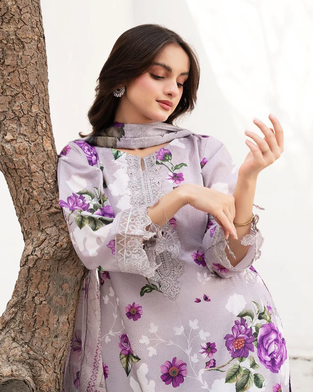 Baroque D-803 Printed three piece