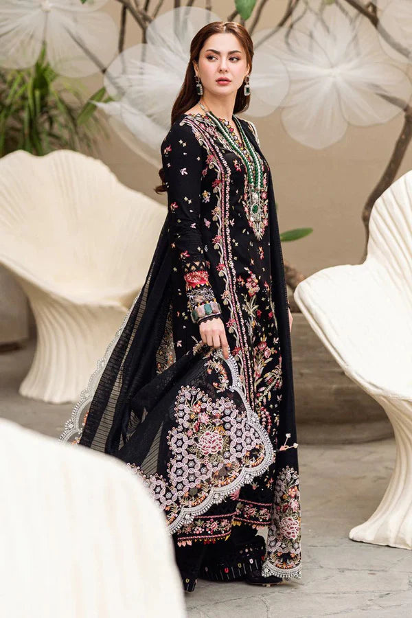 Qalamkar Luxury Dahank Embroiderd Three Piece QL-1099