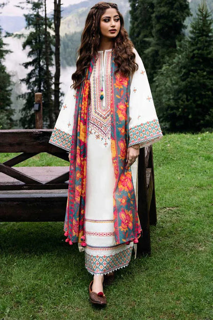 Sapphire Embroidered Dhanak Three Piece SP-13