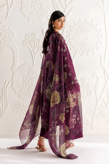 Iznik Embroidered Lawn Three Piece D-023