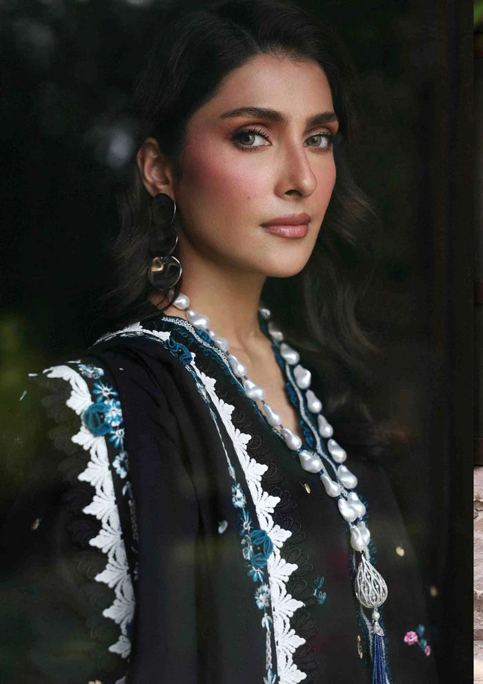 Qalamkar Dahank Embroiderd Three Piece QL-01