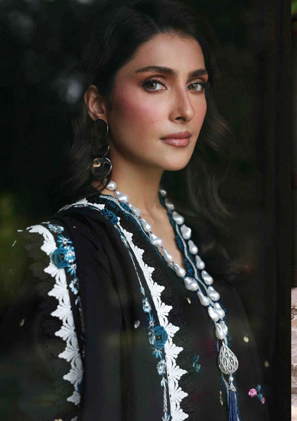 Qalamkar Dahank Embroiderd Three Piece QL-01