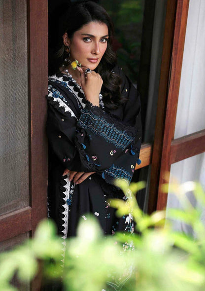 Qalamkar Dahank Embroiderd Three Piece QL-01