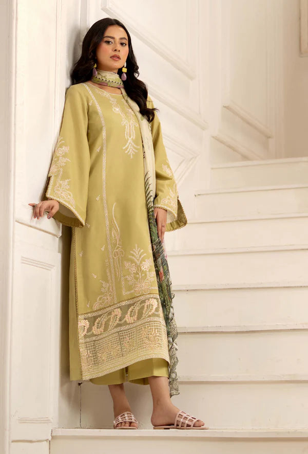 Inara Dahank Embroiderd Three Piece INR-01