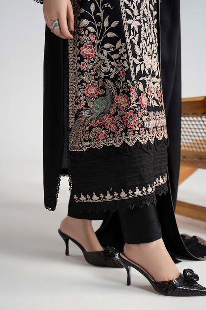 Maria-B Luxury Law Embroidered Three Piece MB-6129