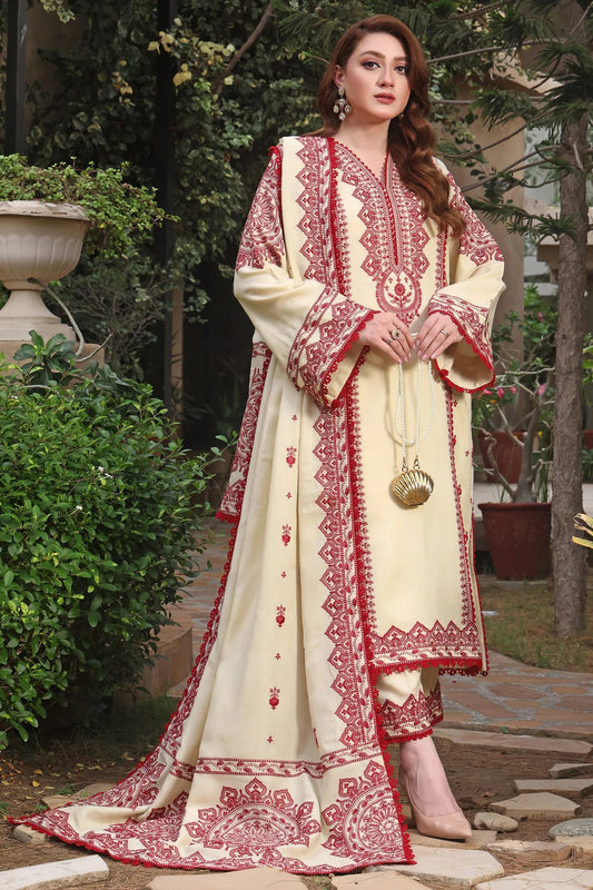 Asim Jofa  Embroidered Dahank Three Piece  AJ-938