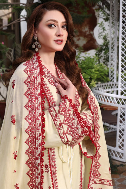 Asim Jofa  Embroidered Dahank Three Piece  AJ-938
