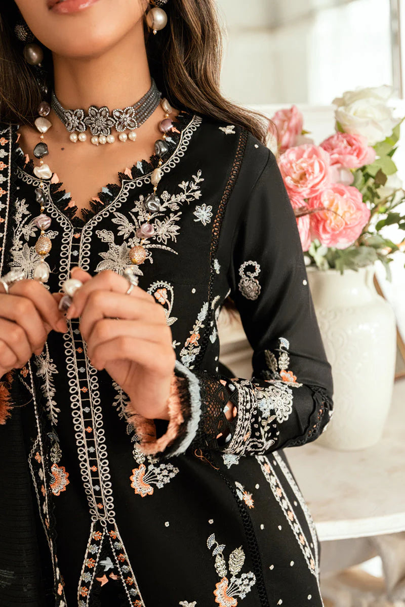 Qalamkar Embroidered Dhanak Three Piece QL-1050