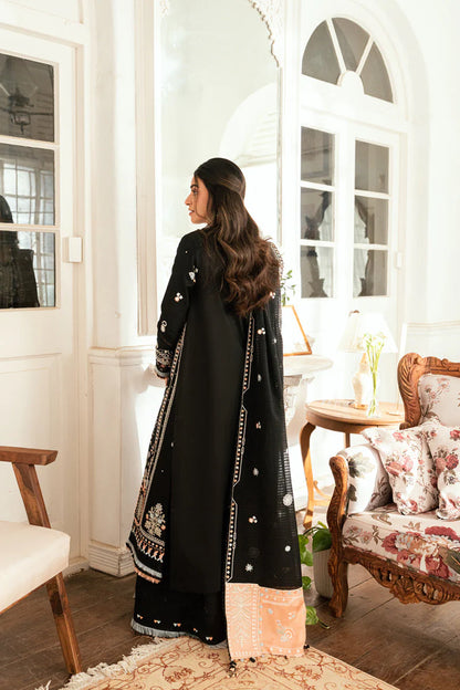 Qalamkar Embroidered Dhanak Three Piece QL-1050