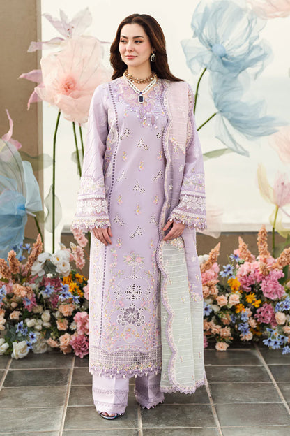 Qalamkar Lawn Chiken-Kari  Embroidered Three Piece QL-141