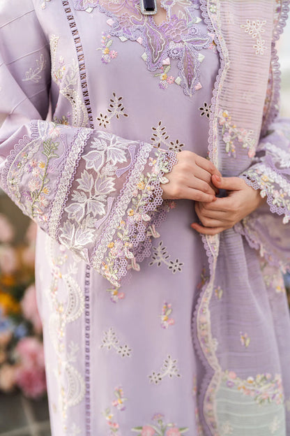 Qalamkar Lawn Chiken-Kari  Embroidered Three Piece QL-141