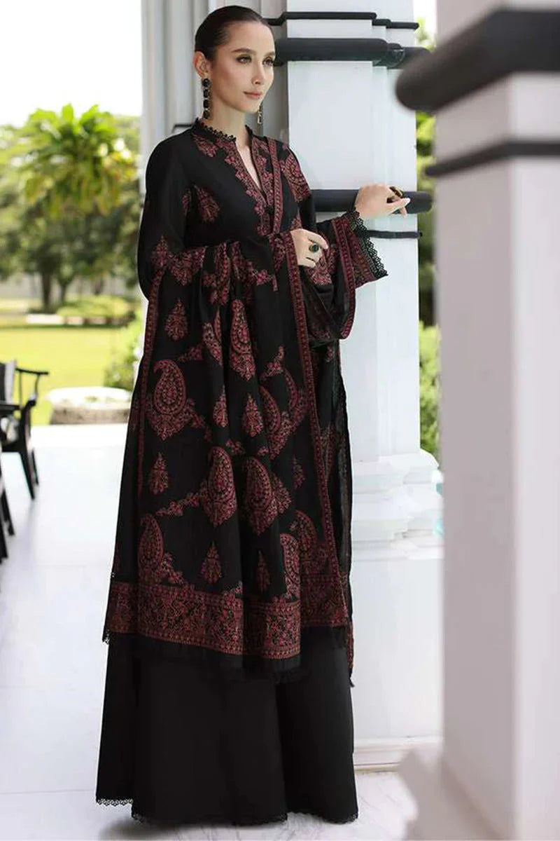 Bareeze Lawn Embroidered Three Piece BR-196