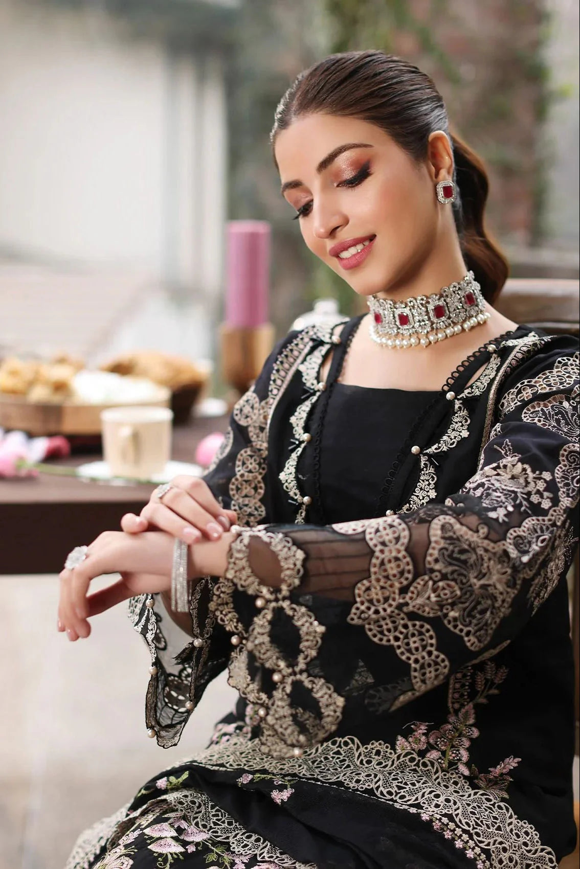 Asim Jofa Lawn  Embroidered Three Piece AJ-25