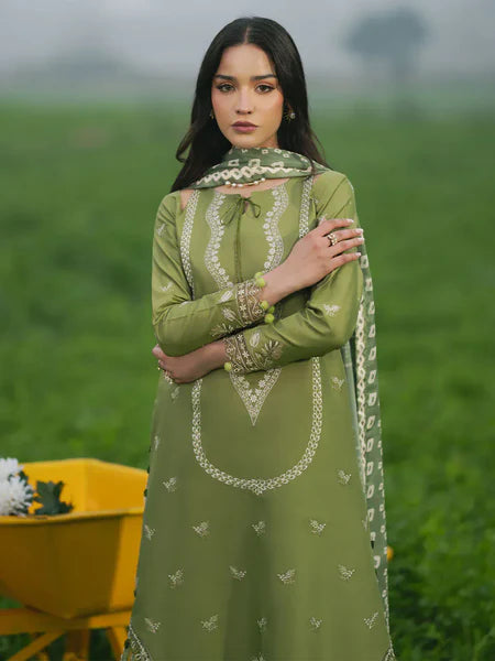 Izel Lawn  Embroidered Three Piece IZ-11