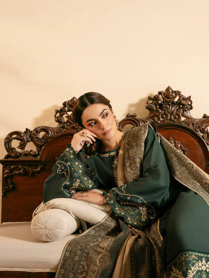 IZEL Lawn Embroidered Three Piece IZ-013