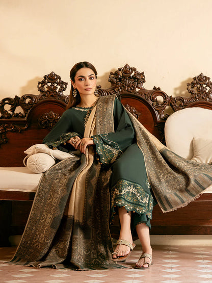 IZEL Lawn Embroidered Three Piece IZ-013