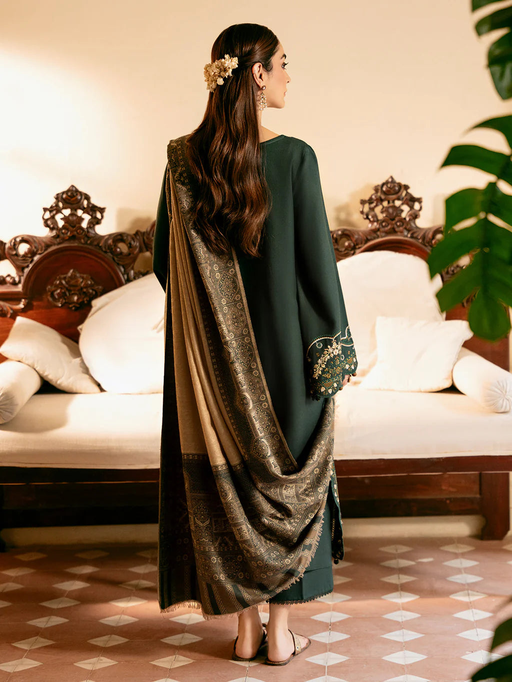 IZEL Lawn Embroidered Three Piece IZ-013