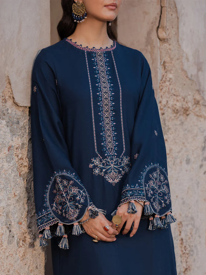 Izel Embroidered Dhanak Three Piece IZL-84