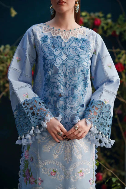 Parishay Lawn Chikenk-Kari Embroidered Three Piece PR-6138A