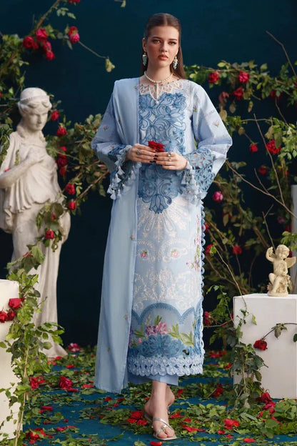 Parishay Lawn Chikenk-Kari Embroidered Three Piece PR-6138A