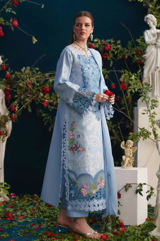 Parishay Lawn Chikenk-Kari Embroidered Three Piece PR-6138A